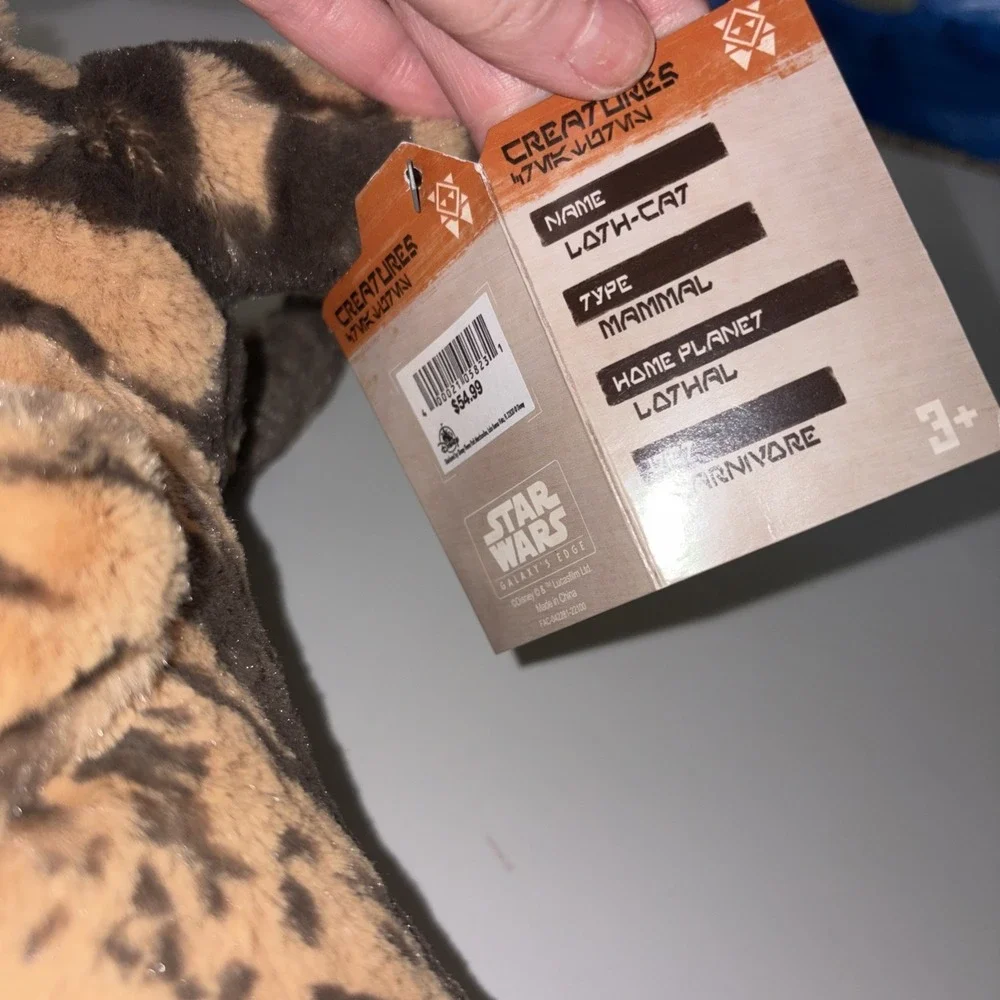 Disney Star Wars Galaxy's Edge Loth Cat Interactive Electronic Plush Toy New